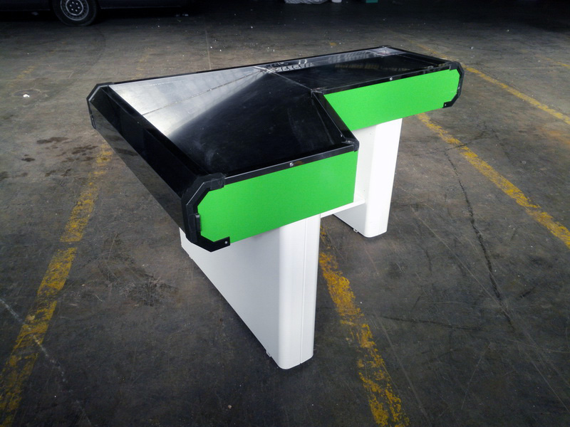 mostrador cajero supermercado fibra inox 87x166x100 1u